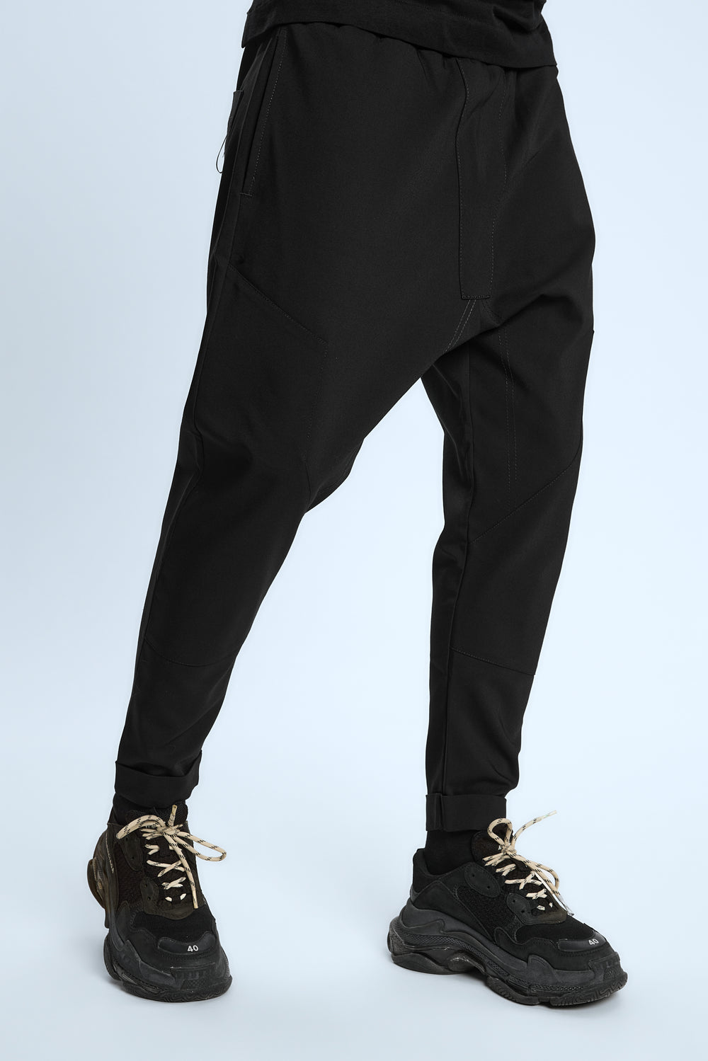 ARMA COLLEZIONI lines slacks black スラックス ARMA COLLEZIONI lines slacks black スラックス ARMA